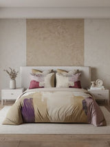 Decor Olympian Mauve Orion Double Bed Sheet Set