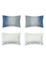 Decor Waves Palace Blue Orion Double Bed Sheet Set