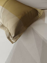 Decor Diamond Cut Ochre Orion Double Bed Sheet Set