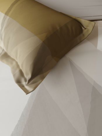 Decor Diamond Cut Ochre Orion Double Bed Sheet Set