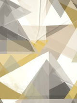 Decor Diamond Cut Ochre Orion Double Bed Sheet Set