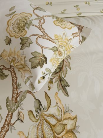 Decor Floravine Vanilla Ice Maxima Double Bed Sheet Set