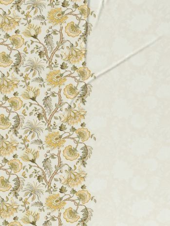 Decor Floravine Vanilla Ice Maxima Double Bed Sheet Set