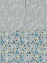 Decor Heaven Blooms Cloud Blue Maxima Double Bed Sheet Set