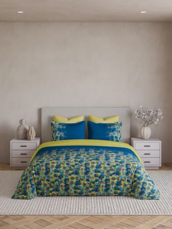 Decor Modish Methyl Blue Maxima Double Bed Sheet Set
