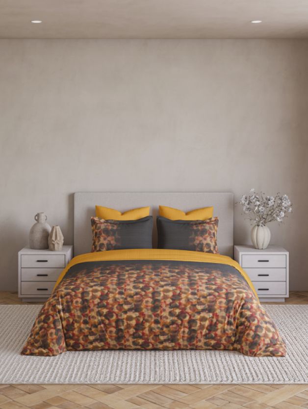 Decor Modish Dark Shadow Double Bed Sheet Set