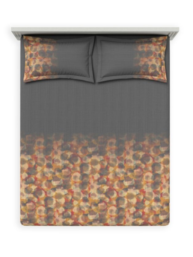 Decor Modish Dark Shadow Double Bed Sheet Set