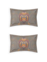 Decor Ethnic Grace Sun Orange Maxima Double Bed Sheet Set