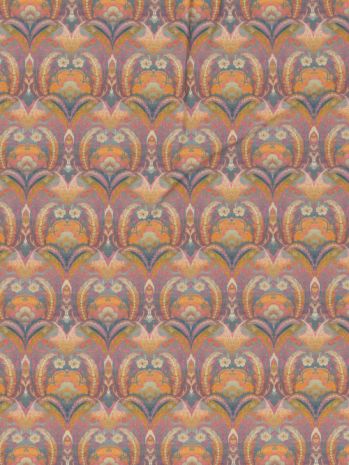 Decor Ethnic Grace Sun Orange Maxima Double Bed Sheet Set