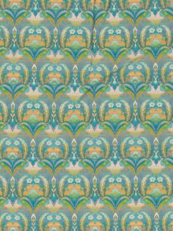 Decor Ethnic Grace Teal Maxima Double Bed Sheet Set