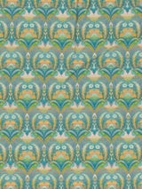 Decor Ethnic Grace Teal Maxima Double Bed Sheet Set