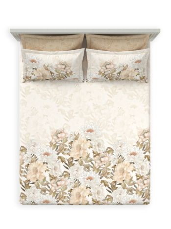 Decor Bloomora Seashell Premier Double Bed Sheet Set