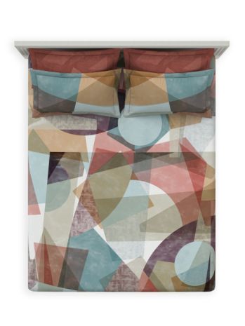 Decor Tesselluxe Redwood Premier Double Bed Sheet Set