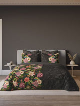Decor Florenza Dark Grey Premier Double Bed Sheet Set