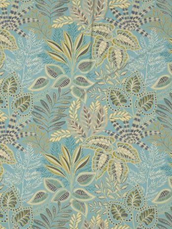 Decor Leaflane Aqua Premier Double Bed Sheet Set