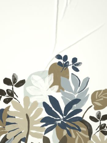 Decor Tropic Haven Khaki Platinum Double Bed Sheet Set