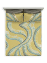 Decor Meadow Flow Vegas Gold Platinum Double Bed Sheet Set