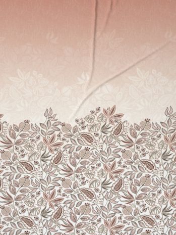 Decor Sylva Silver Pink Primary Double Bed Sheet Set