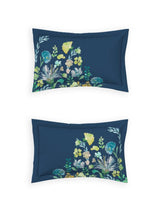 Decor Camellia Galaxy Blue Double Bed Sheet Set