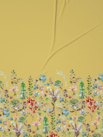 Decor Camellia Misted Yellow Primary Double Bed Sheet Set