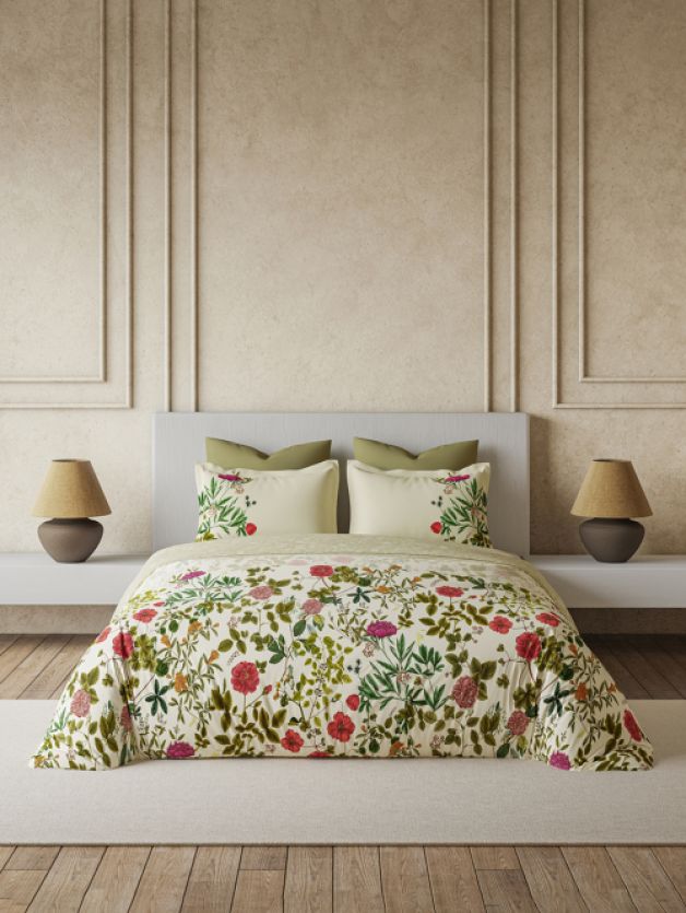 Decor Cardinal Faded Rose Primary Double Bed Sheet Set