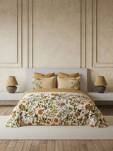 Decor Cardinal Golden Brown Primary Double Bed Sheet Set