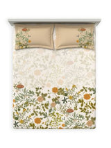 Decor Cardinal Golden Brown Primary Double Bed Sheet Set