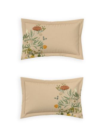 Decor Cardinal Golden Brown Primary Double Bed Sheet Set