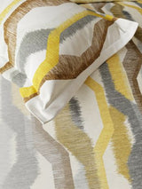 Decor Novae Ceylon Yellow Primary Double Bed Sheet Set