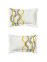 Decor Novae Ceylon Yellow Primary Double Bed Sheet Set