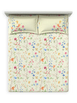Decor Bloomie Sweet Cream Double Bed Sheet Set