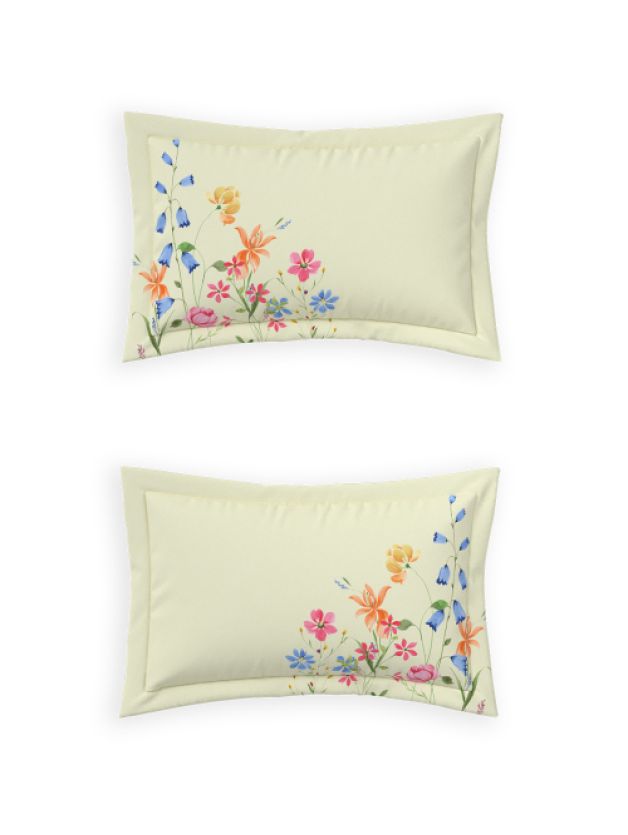 Decor Bloomie Sweet Cream Double Bed Sheet Set