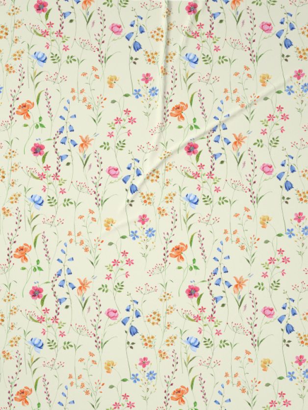 Decor Bloomie Sweet Cream Double Bed Sheet Set