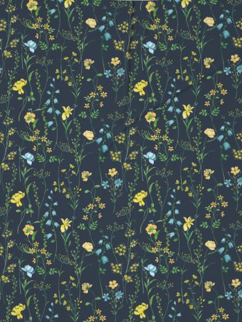 Decor Bloomie Navy Primary Double Bed Sheet Set