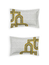 Decor Enora Ochre Primary Double Bed Sheet Set