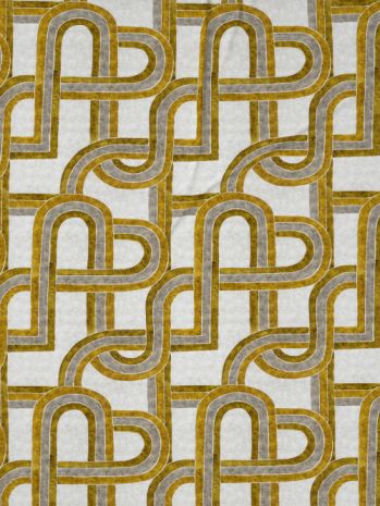Decor Enora Ochre Primary Double Bed Sheet Set