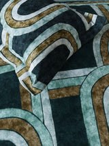 Decor Enora Deep Teal Primary Double Bed Sheet Set