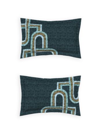 Decor Enora Deep Teal Primary Double Bed Sheet Set