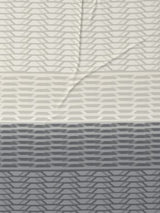 Decor Linear Fade Dark Slate Radiance Double Bed Sheet Set