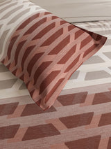 Decor Linear Fade Cinnamon Stick Double Bed Sheet Set