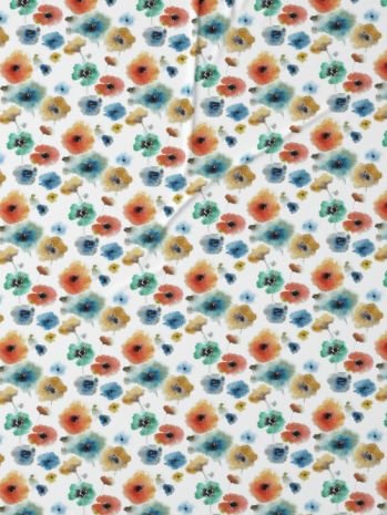 Decor Garden Spot Burnt Ochre Radiance Double Bed Sheet Set