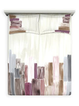 Decor Skyline Mauve Mist Radiance Double Bed Sheet Set