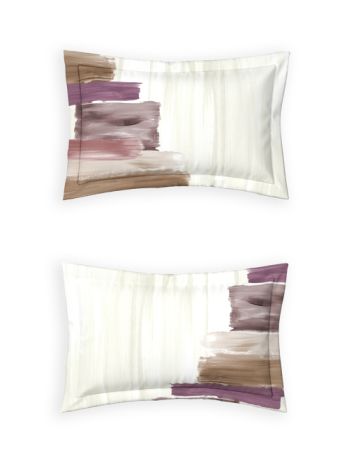 Decor Skyline Mauve Mist Radiance Double Bed Sheet Set