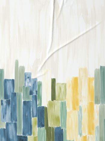 Decor Skyline Teal Blue Radiance Double Bed Sheet Set