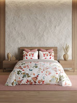 Decor Spring Field Mineral Red Radiance Double Bed Sheet Set