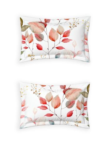 Decor Spring Field Mineral Red Radiance Double Bed Sheet Set