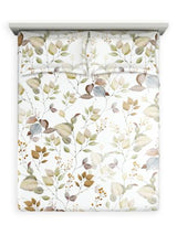 Decor Spring Field Olive Radiance Double Bed Sheet Set