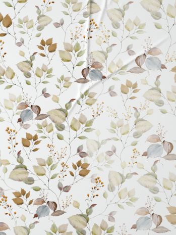 Decor Spring Field Olive Radiance Double Bed Sheet Set