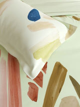 Decor Canvas Play Salmon Rose Radiance Double Bed Sheet Set