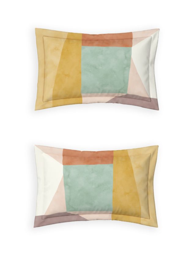 Decor Patch Pop Amberglow Double Bed Sheet Set